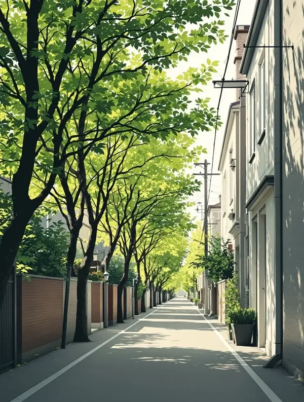 梧桐巷的夏天（2023）爱情剧集封面